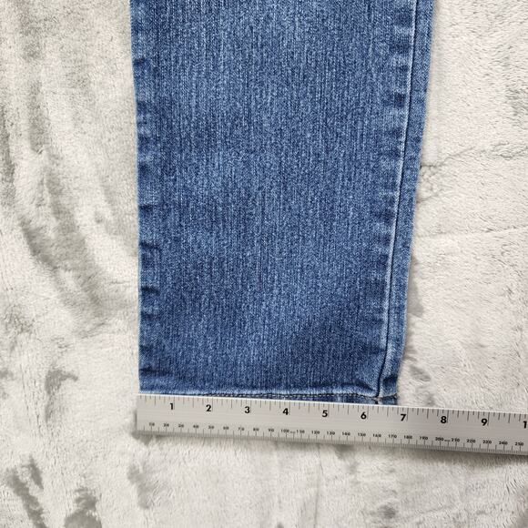 Style&Co Jeans Womens 6 Blue High Rise Straight Leg Stretch Denim Causal Classic - Picture 14 of 15